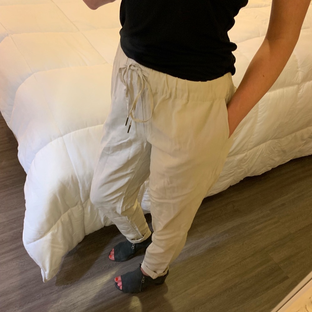 Joie linen drawstring pants